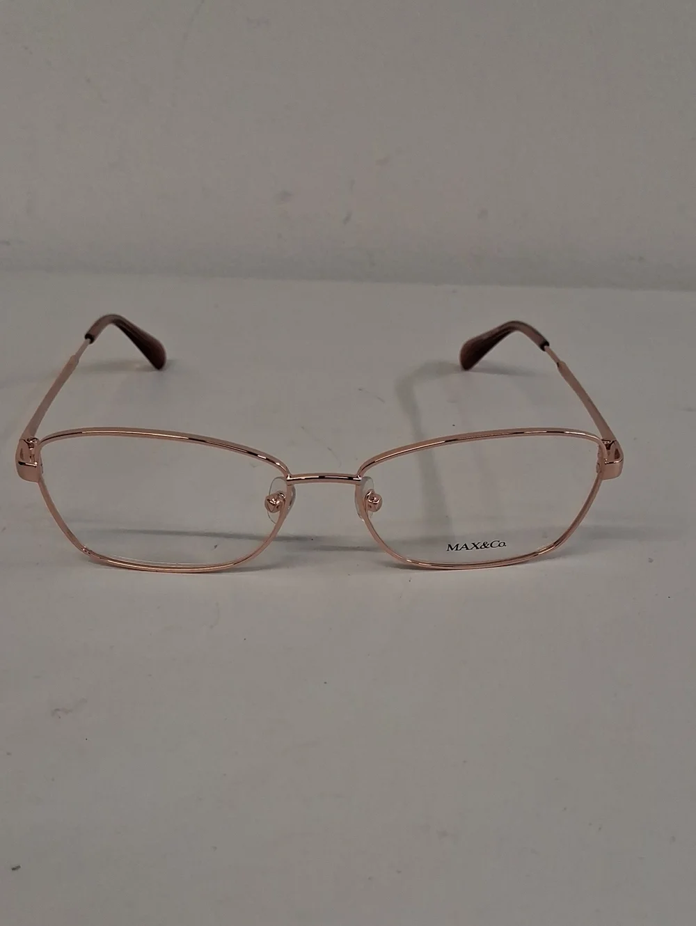NWOT Womens Rxable Max & Co. MO5056 033 Rose Gold Eyeglass Frames